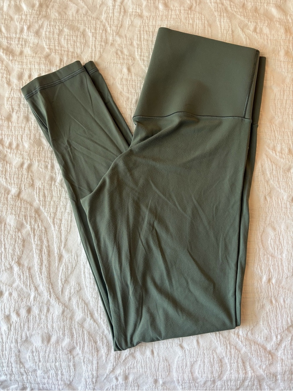 aerie Olive Green High-Waist Leggings